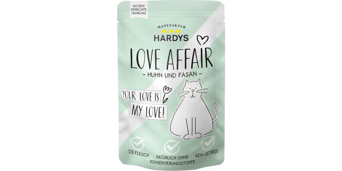 Hardys LOVE AFFAIR 24 x 100 g – Pollo & Fagiano…