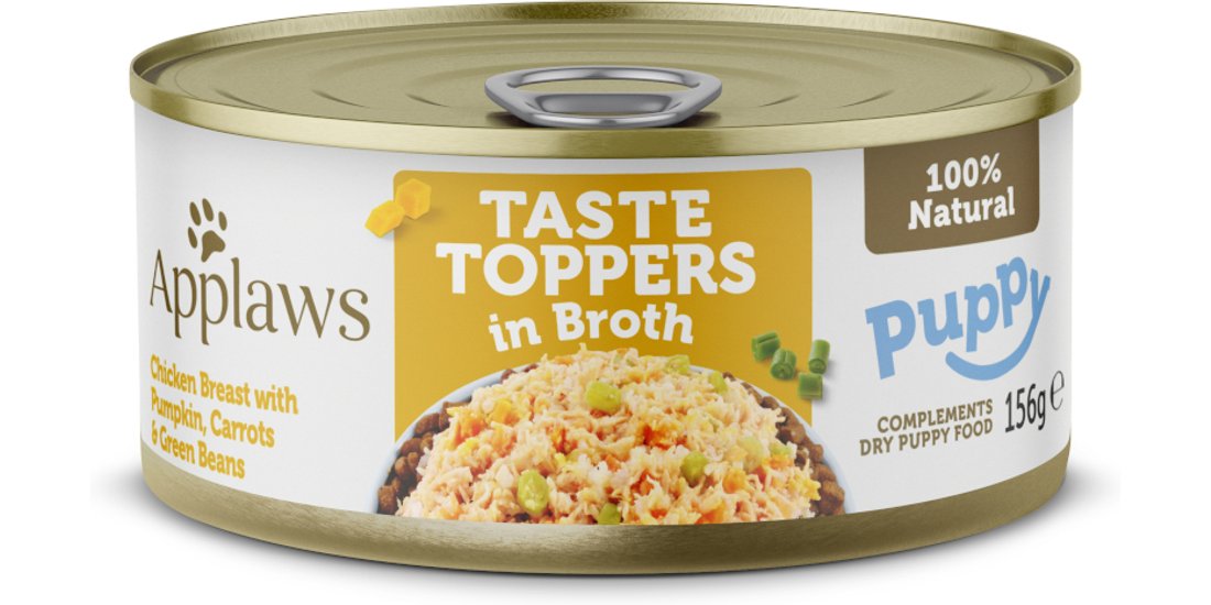 Applaws Puppy Taste Toppers in brodo 6 x 156 …