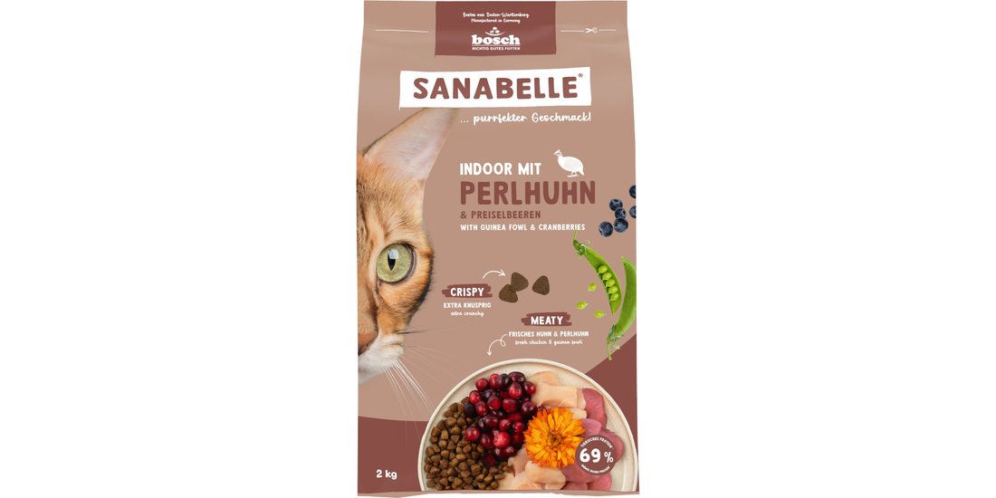 Sanabelle Indoor con Faraona – 2 kg