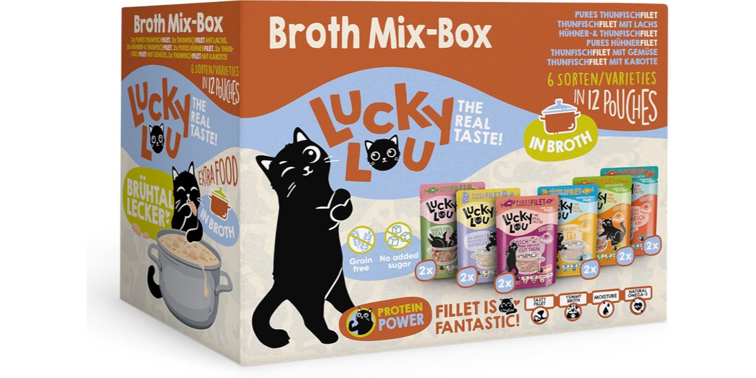 Lucky Lou Extra Food Filetto in brodo 12 x 70…