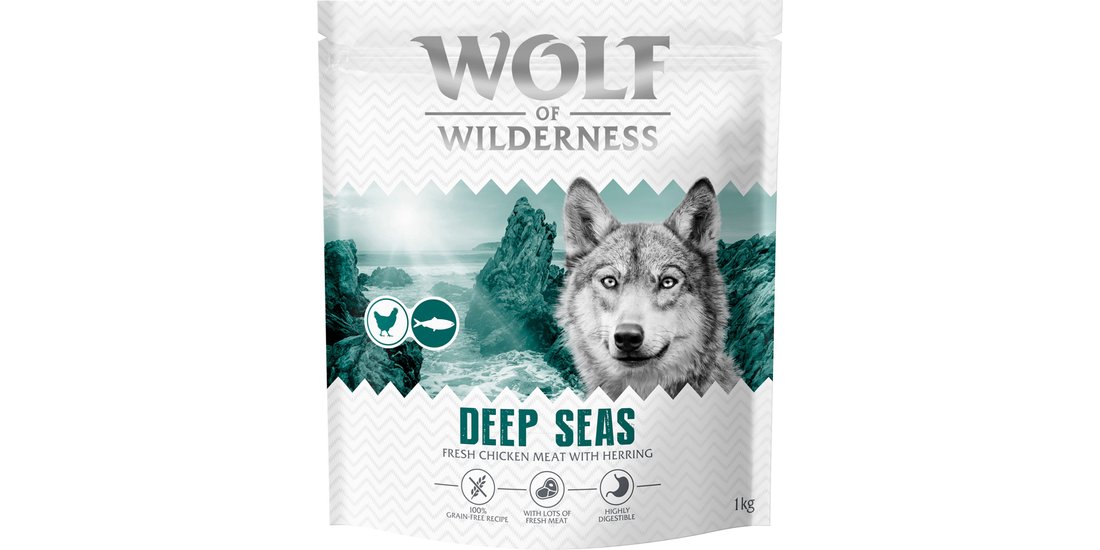 Wolf of Wilderness Adult “Deep Seas” – Aringa…