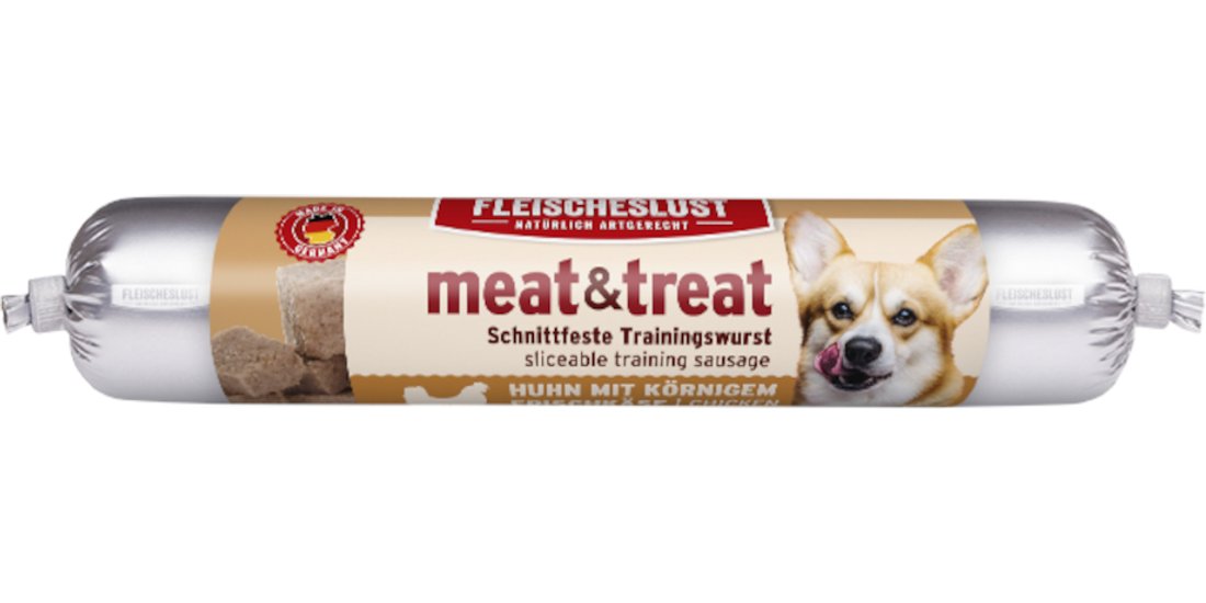 Fleischeslust meat & treat Salsiccia per l’addestramento…