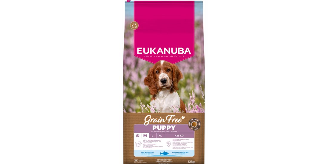 Eukanuba Grain Free Puppy Small & Medium Breed…