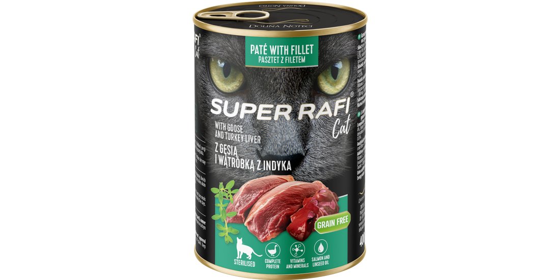 Super Rafi Sterilised Cat 12 x 400 g – Oca e …