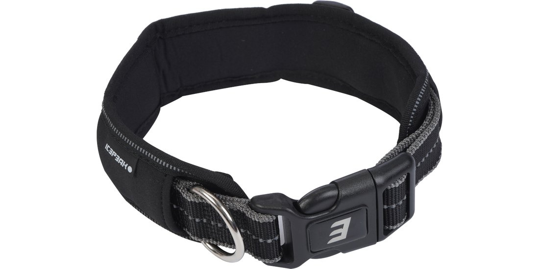 Icepeak Pet Highway Collare imbottito nero – …
