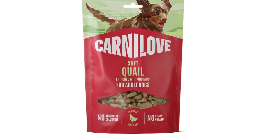 Carnilove Dog Soft Snack – Set %: 4 x 200 g Quaglia…