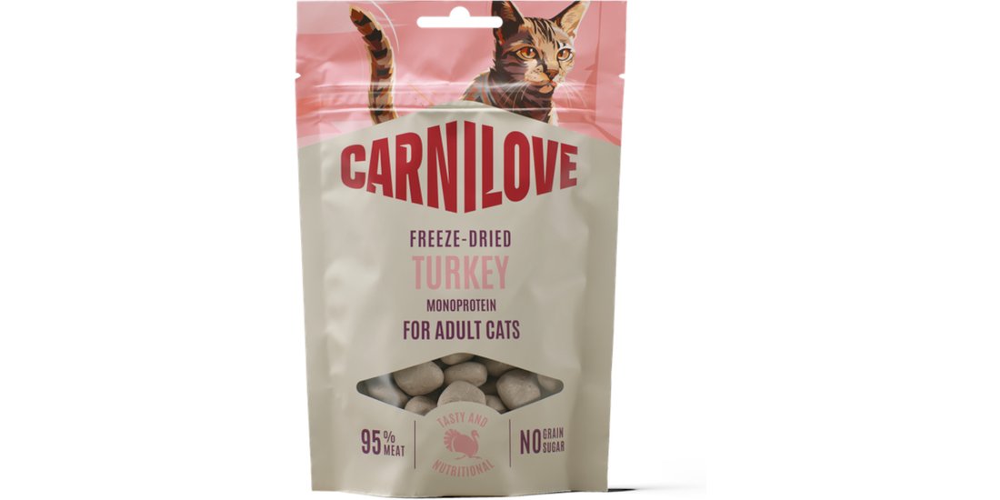 Carnilove Cat Freeze Dried – 40 g Tacchino