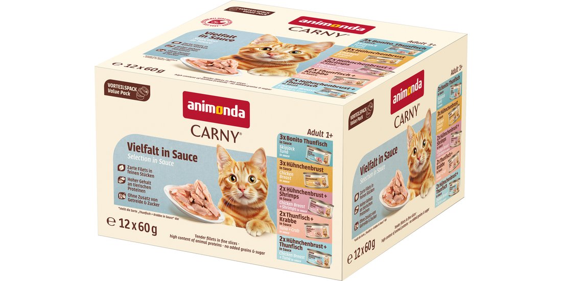 animonda Carny Adult Fine Fillets in Salsa 12…