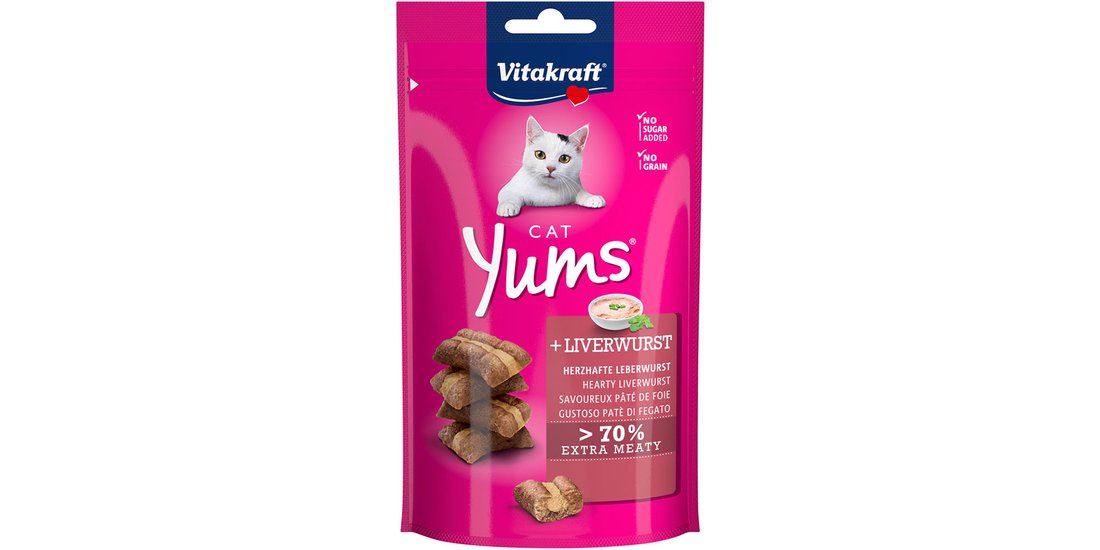 Vitakraft Cat Yums Snack per gatto – Set %: 3…