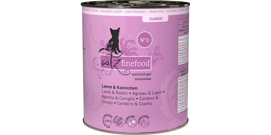 catz finefood 6 x 800 g – Agnello & Coniglio