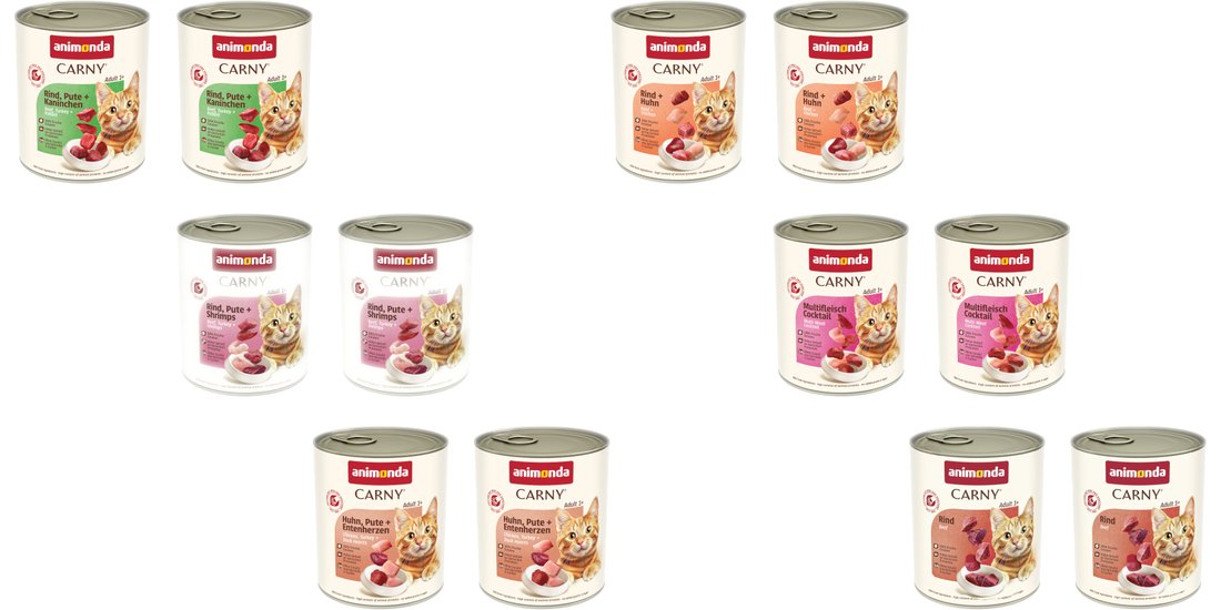 animonda Carny Adult 24 x 800 g Umido per gatto…