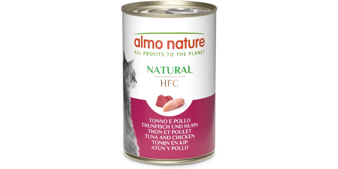 Almo Nature HFC 24 x 140 g – Tonno e Pollo