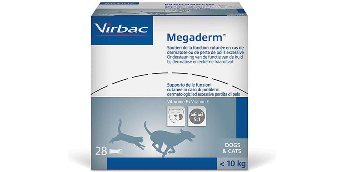 Virbac Megaderm – 28 x 4 ml Gatti e cani