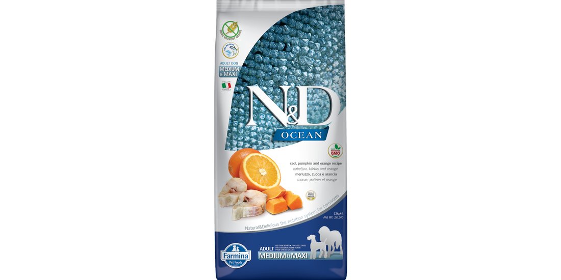 Farmina N&D Ocean Grain Free Adult Medium/Maxi…