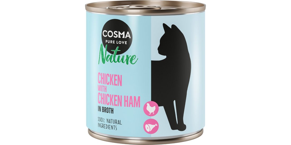 Cosma Nature 24 x 280 g Alimento umido per gatti…