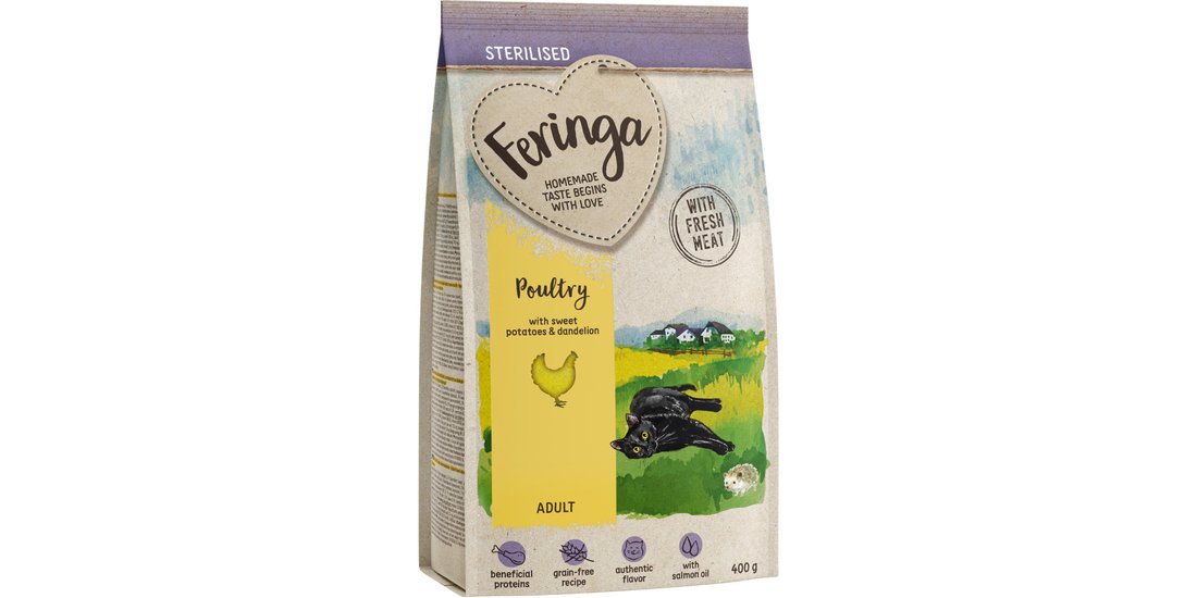 Feringa Adult Sterilised Pollame – 400 g