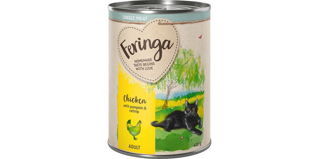 Feringa Single Meat Menù 6 x 410 g – Pollo con…