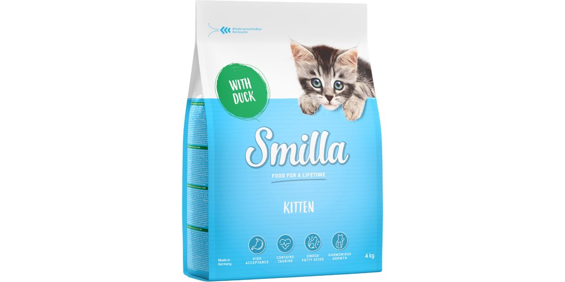 Smilla Kitten Anatra Crocchette per gattini – …