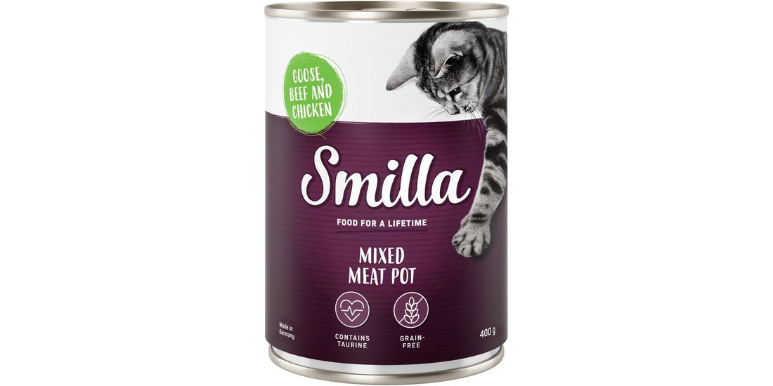 Smilla Delizie Multicarne 6 x 400 g umido gatto…