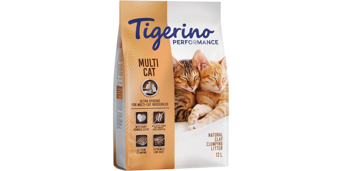 Lettiera Tigerino Performance Multi Cat – Borotalco…