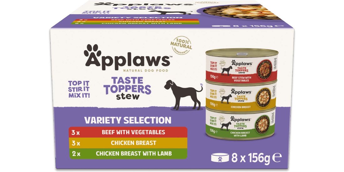 Applaws Taste Toppers Pacco misto 8 x 156 g per…