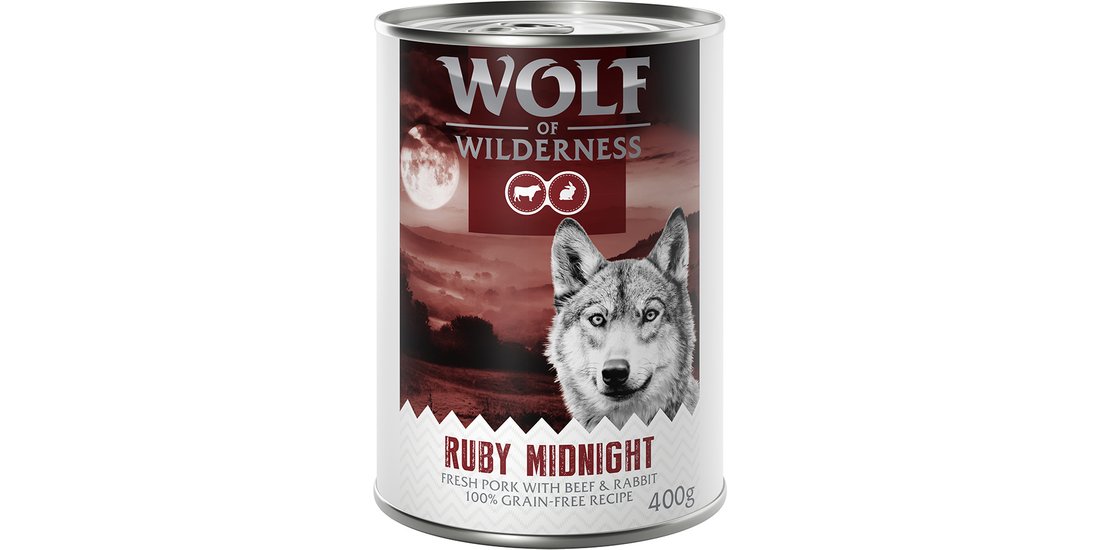 Wolf of Wilderness Adult “Red Meat” 6 x 400 g…