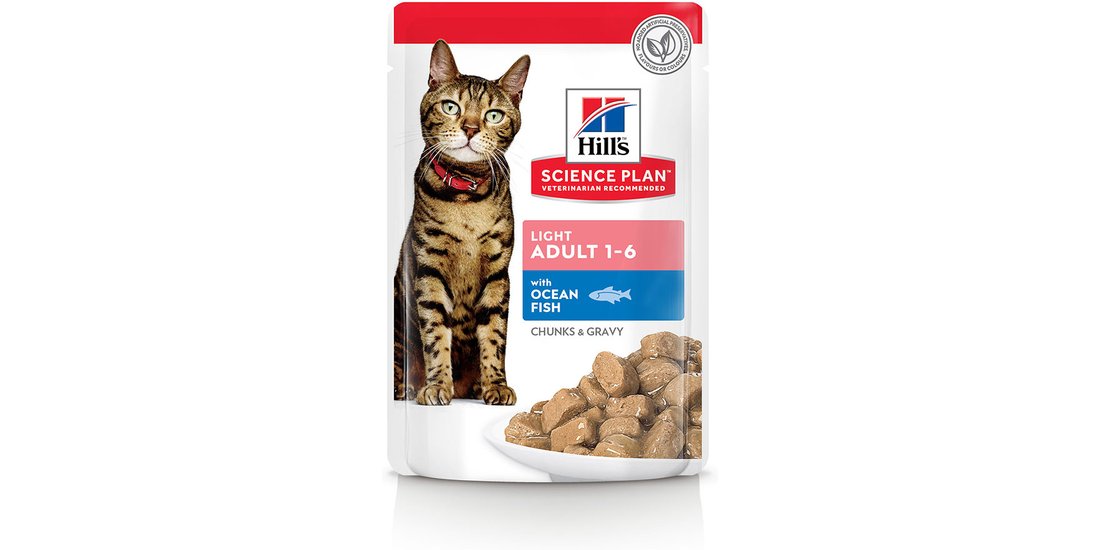 Hill’s Science Plan Adult Light – 12 x 85 g Pesce…
