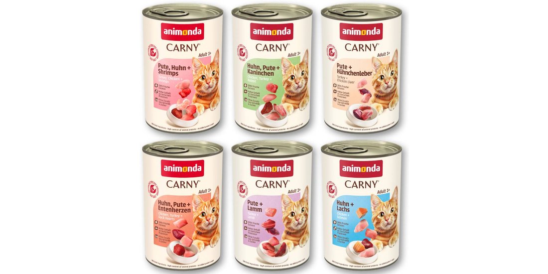 Set prova! animonda Carny Adult 12 x 400 g MIX…