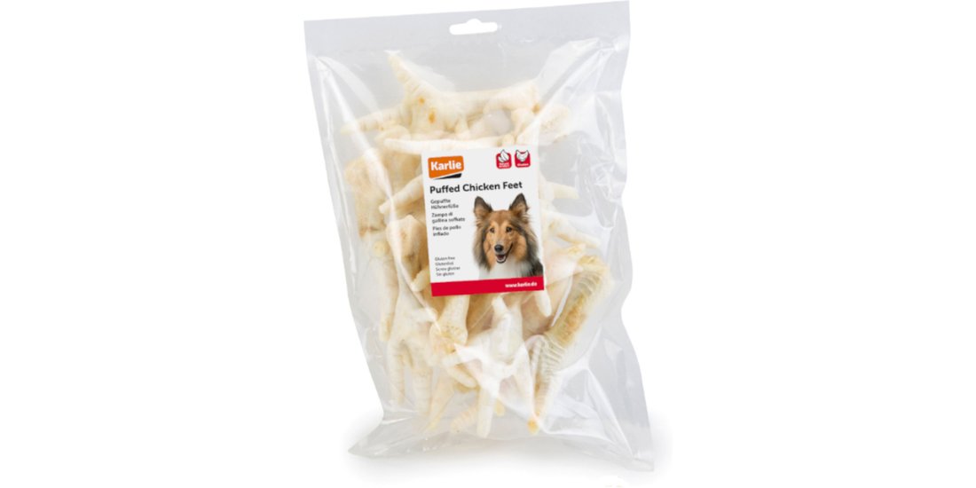 Zampe di pollo soffiate Karlie – 15 pz