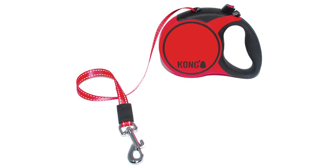 Guinzaglio avvolgibile KONG Terrain rosso – S…