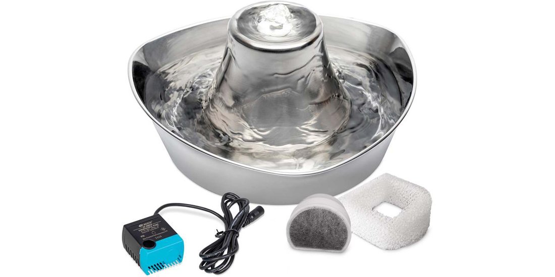 Fontana Seaside PetSafe in acciaio inox – 18…