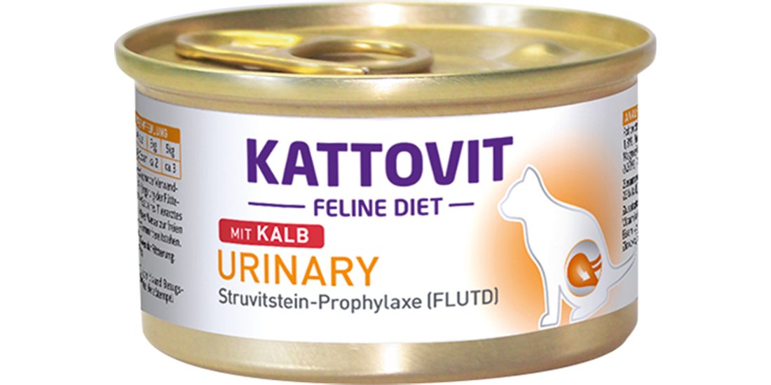 Kattovit Urinary 12 x 85 g – Vitello
