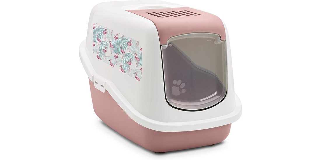 Toilette per gatti Savic Nestor Impression “Flamingo…