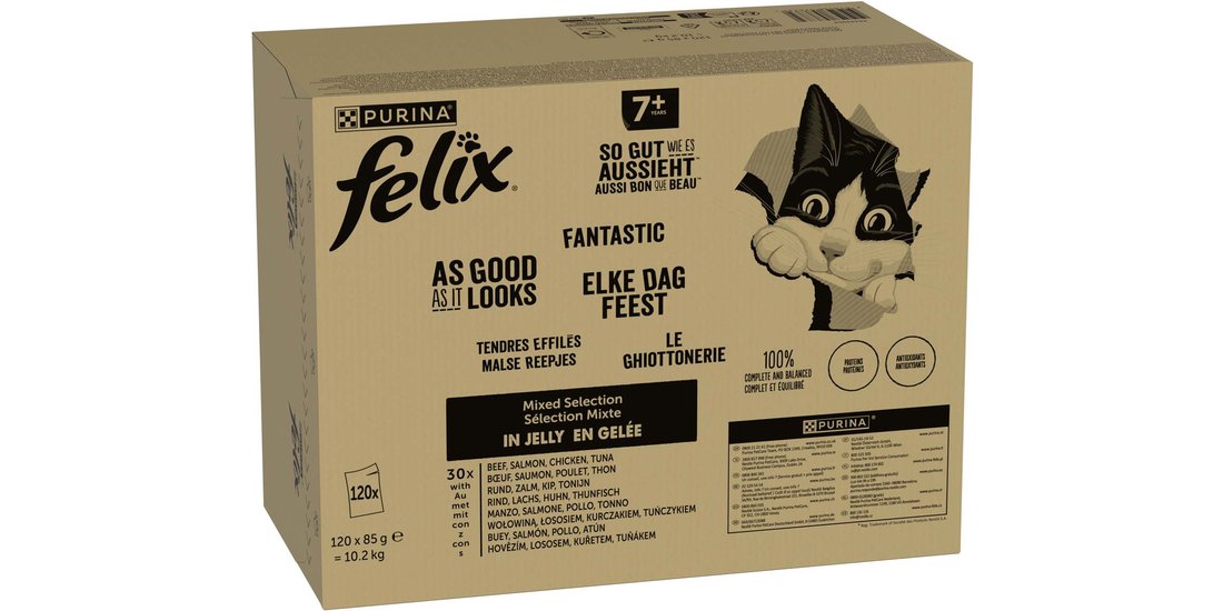 Multipack Felix Le Ghiottonerie 120 x 85 g – …