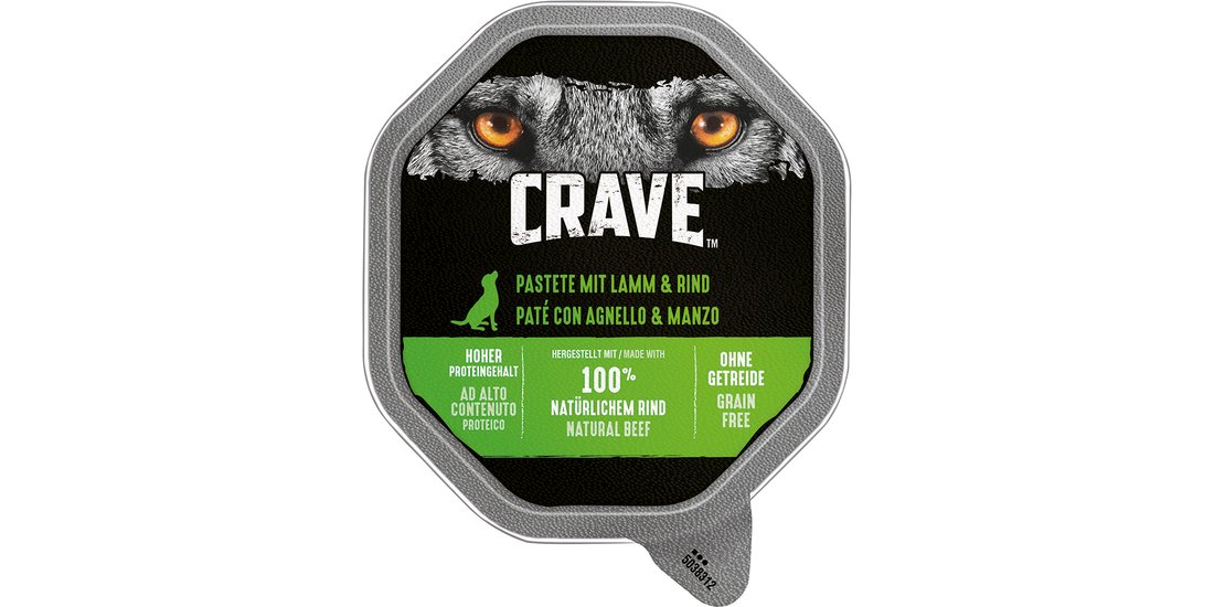 Crave Adult Dog Paté 150 g Alimento umido per…