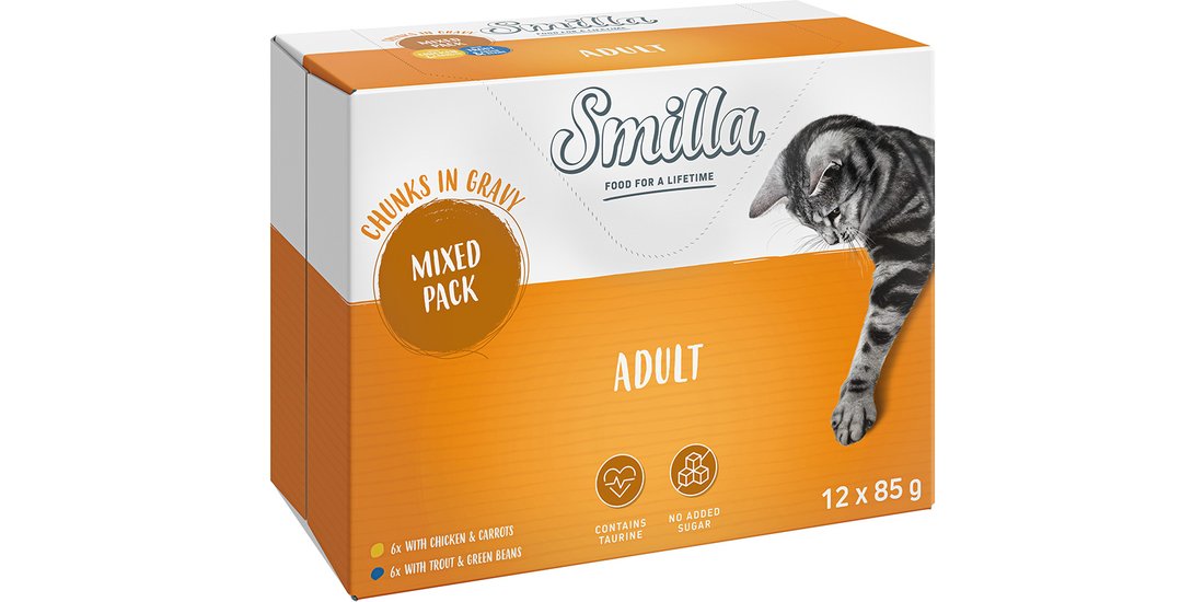 Smilla Bocconcini con verdure 24 x 85 g umido…