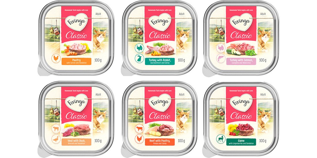 Feringa Classic Meat Menù Vaschetta 6 x 100 g…