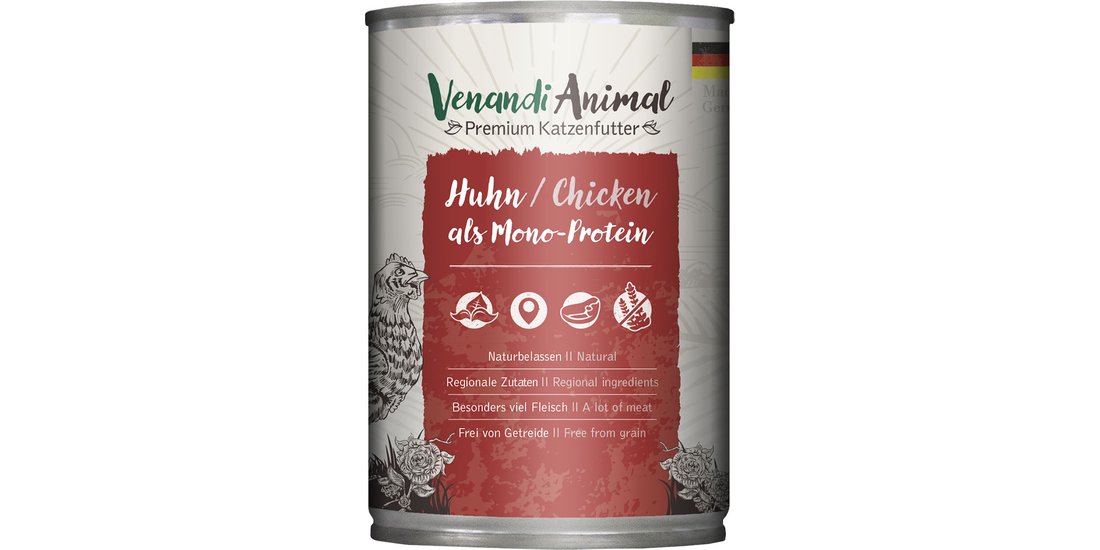 Venandi Animal Monoprotein 24 x 400 g – Manzo