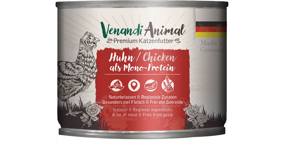 Venandi Animal Monoprotein 6 x 200 g – Pollo