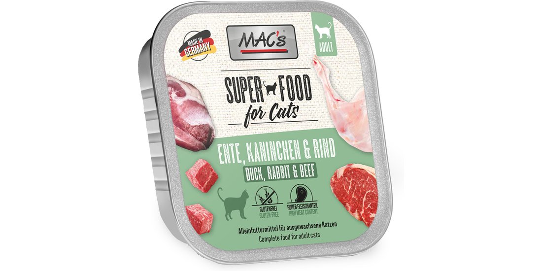 MAC’s Cat in vaschetta 64 x 100 g Alimento umido…