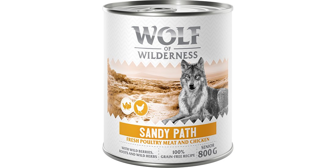 Wolf of Wilderness Senior “Expedition” 6 x 800…