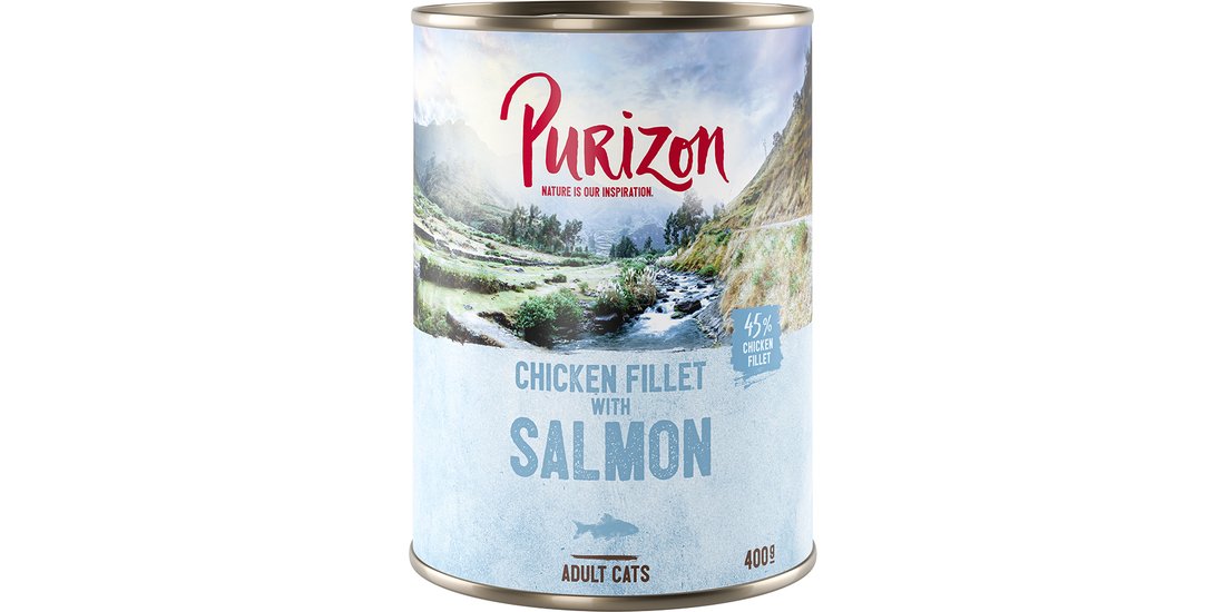 Purizon Adult 6 x 400 g – senza cereali – Filetto…