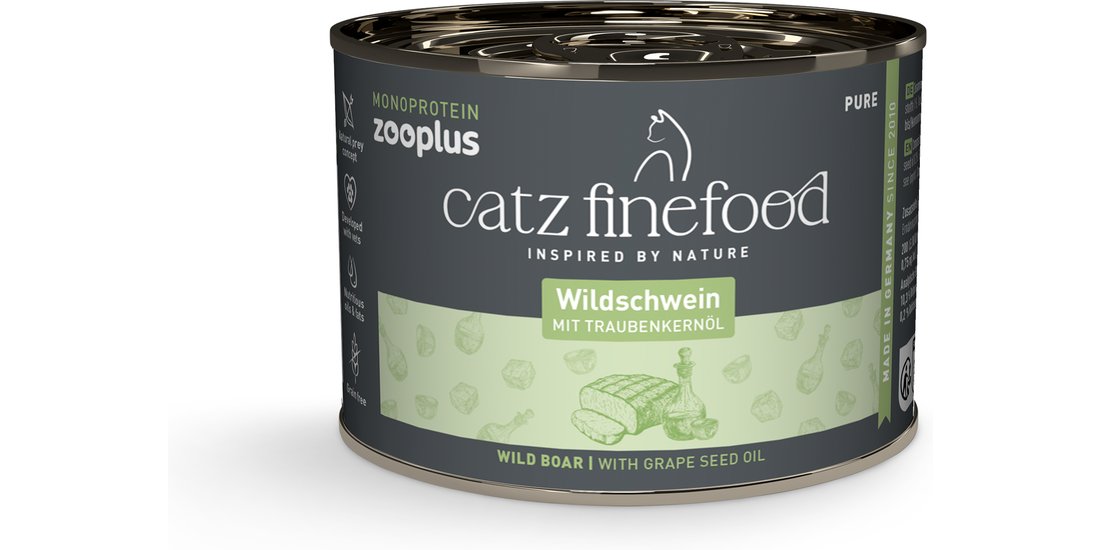 catz finefood Monoproteico zooplus 6 x 200 g …