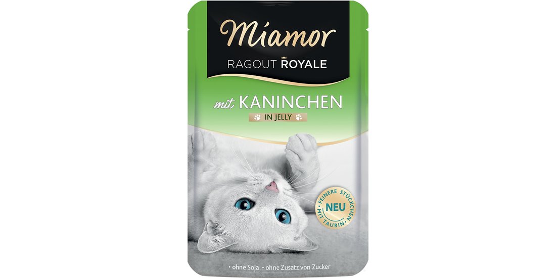 Miamor Ragù Royal in gelatina 22 x 100 g – Coniglio…