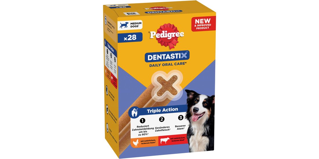 Pedigree Dentastix Snack per cani di tg media…