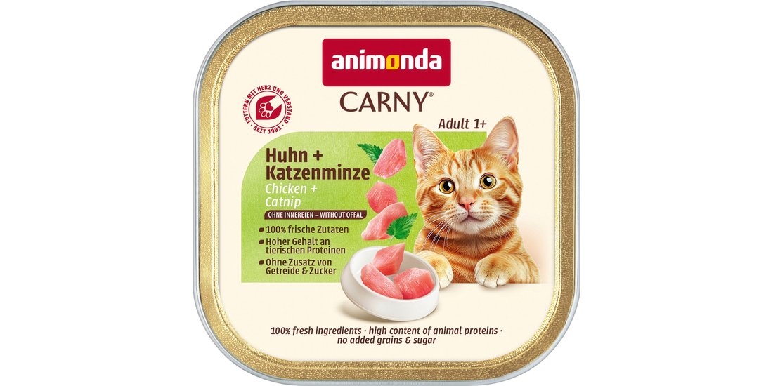 animonda Carny Adult 32 x 85 g – Pollo & Erba…