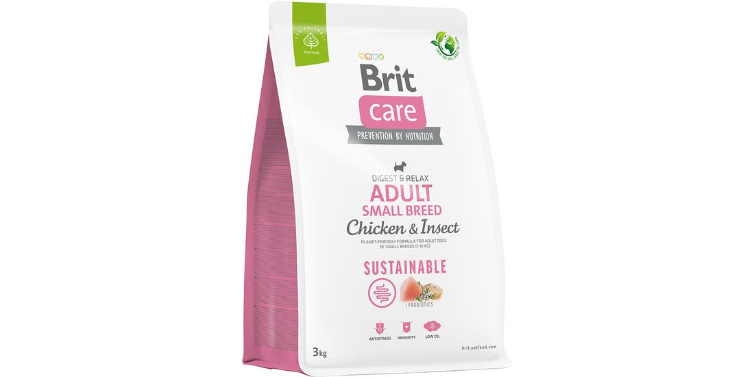 Brit Care Dog Sustainable Adult Small Breed Pollo…