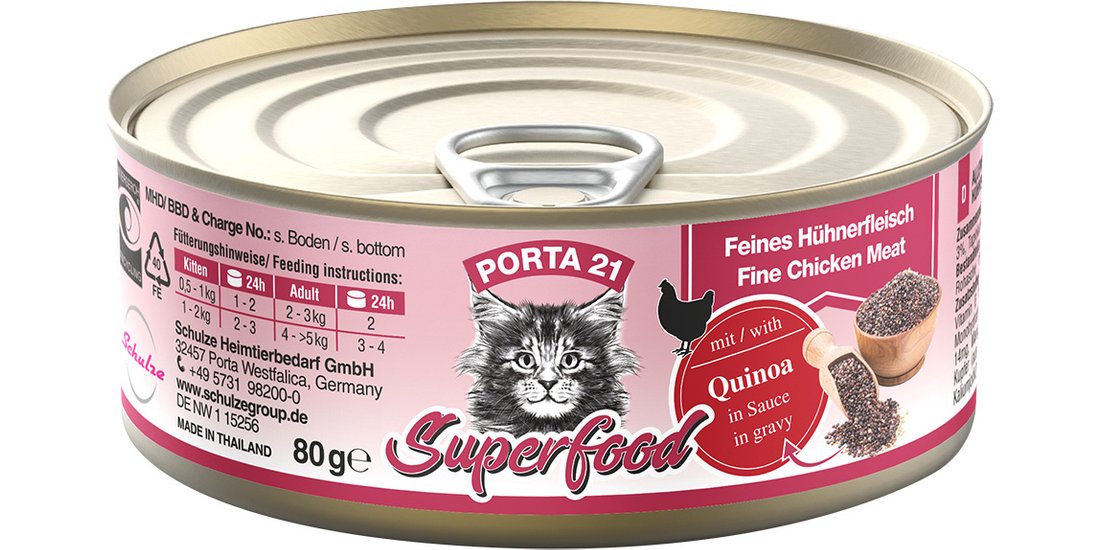 Porta 21 Superfood 6 x 80 g Alimento umido per…