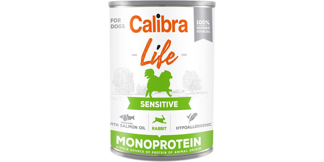 Calibra Dog Life Adult 12 x 400 g Umido per cane…