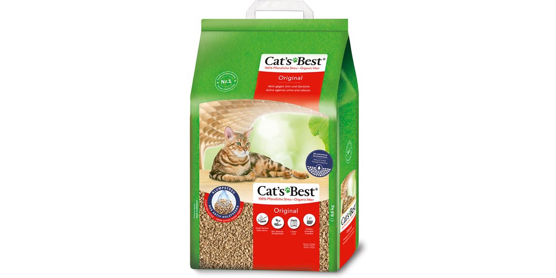 Lettiera vegetale Cat’s Best Original – 20 L (…